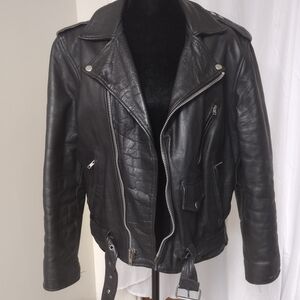 Fidelity Women's Black Leather Jacket